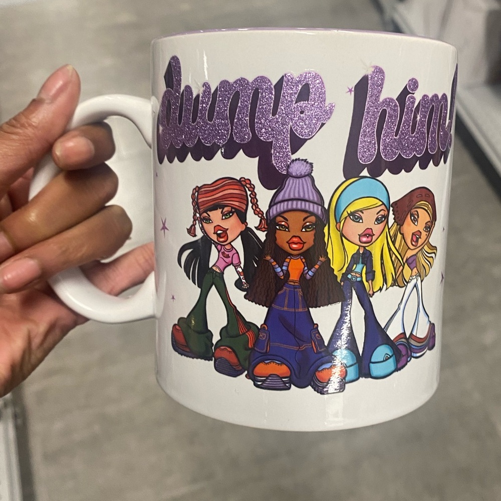 Bratz “Dump Him” Mug - White